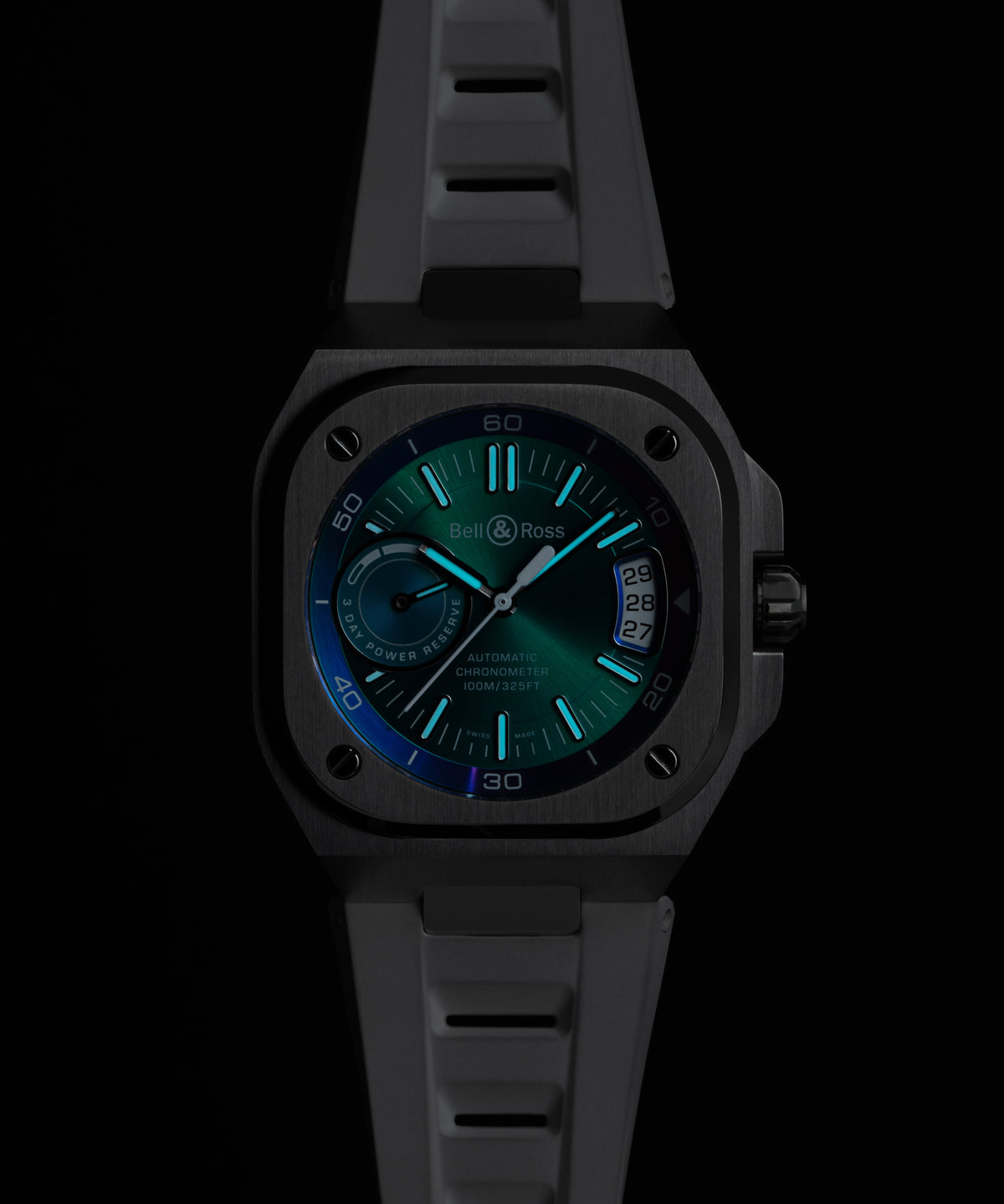 Bell & Ross Watch BR-X5 Iridescent BRX5R-IRS-ST/SRB