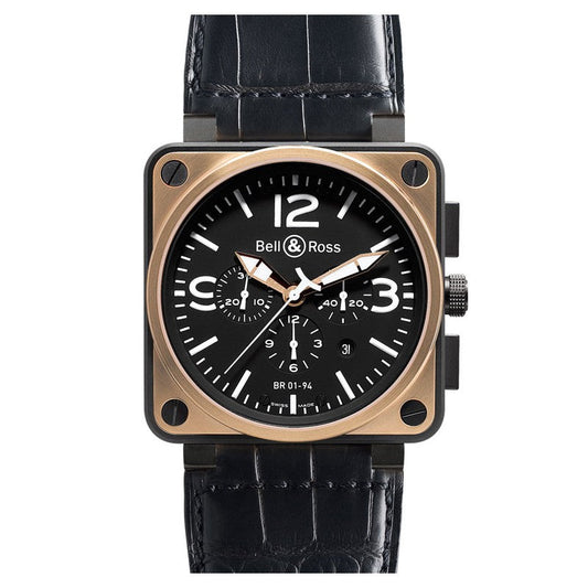 Bell & Ross BR 01-92 Automatic Pink Gold & Carbon Watch