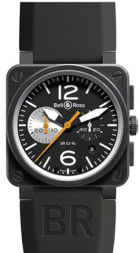 Bell & Ross BR 03-94 Chronograph Black & White Watch