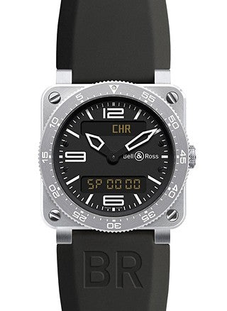 Bell & Ross BR 03 Type Aviation Steel Watch