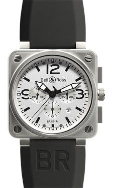 Bell & Ross BR 01-94 Steel White Watch