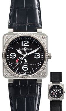 Bell & Ross BR 01-97 Top Diamonds Black Watch
