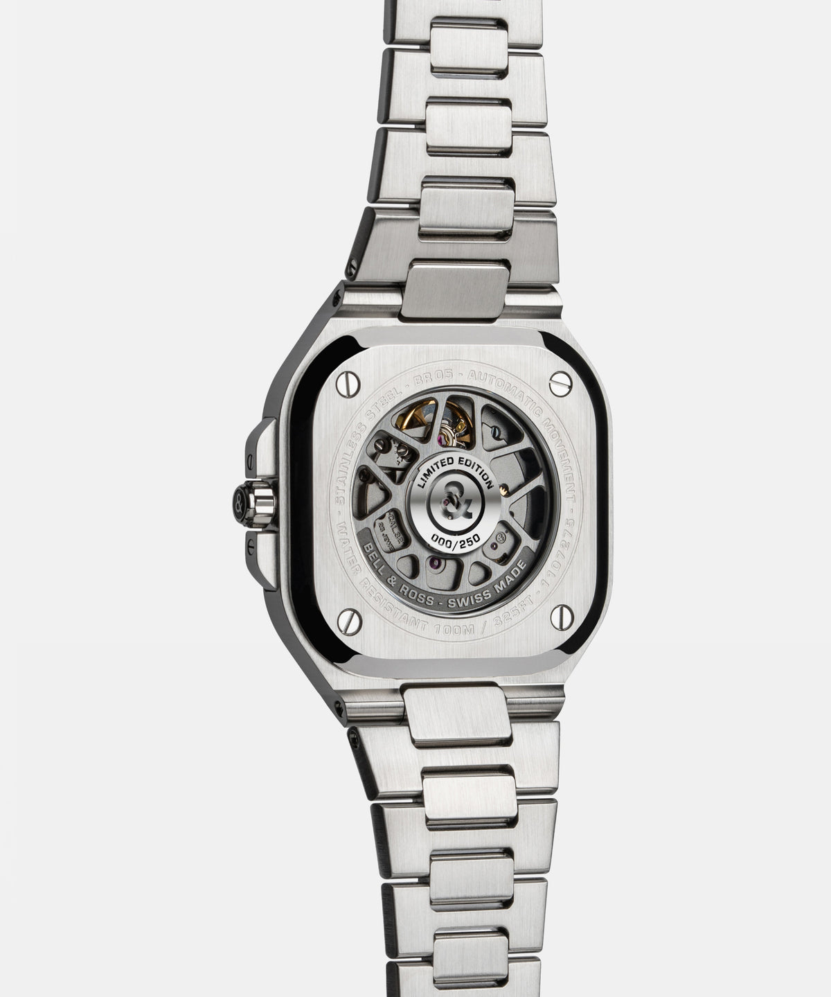 Bell & Ross Watch BR-05 Skeleton Arctic Blue BR05A-AB-SKST/SST