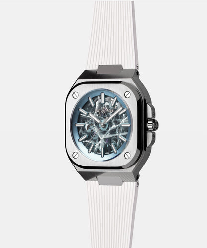 Bell & Ross Watch BR-05 Skeleton Arctic Blue BR05A-AB-SKST/SRB