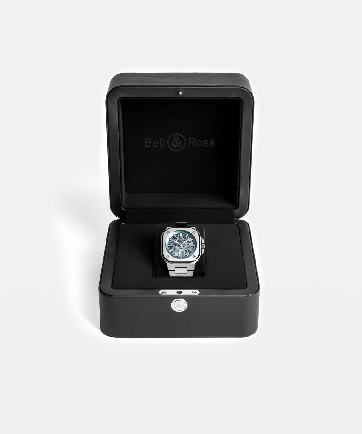 Bell & Ross Watch BR-05 Skeleton Arctic Blue BR05A-AB-SKST/SST