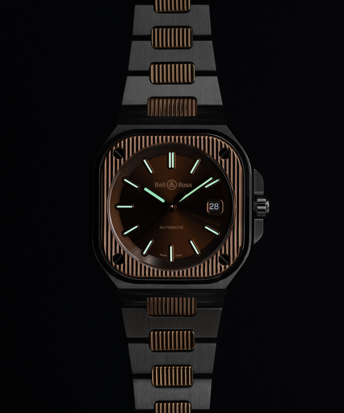 Bell & Ross Montre BR-05 Artline Steel & Gold BR05A-EL-GLST/SSG