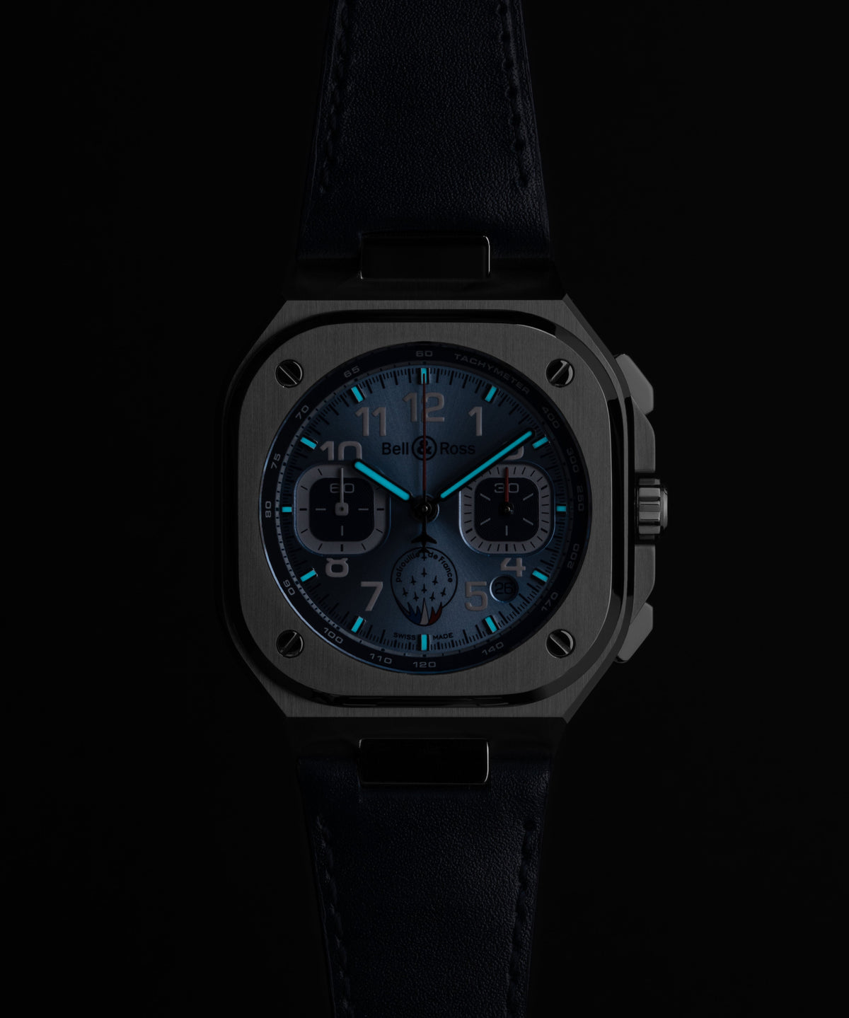 Bell & Ross Montre BR-05  Chrono Patrouille de France BR05C-PAF-ST/SCA