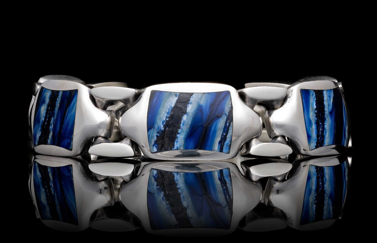 William Henry JEWELRY Blue Mammoth Retro BR13 MT BL