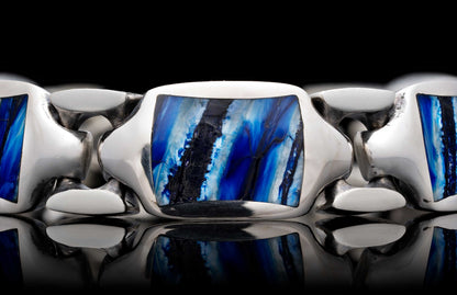 William Henry JEWELRY Blue Mammoth Retro BR13 MT BL