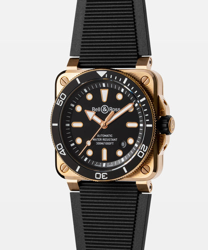 Bell & Ross Montre BR-03 Diver Black Bronze BR03A-D-BL-BR/SRB
