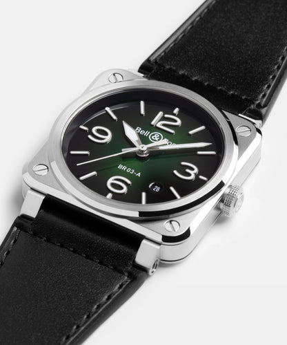 Bell & Ross Montre BR-03 Green Steel BR03A-GN-ST/SCA