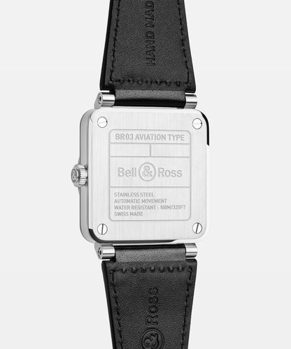 Bell & Ross Montre BR-03 Green Steel BR03A-GN-ST/SCA