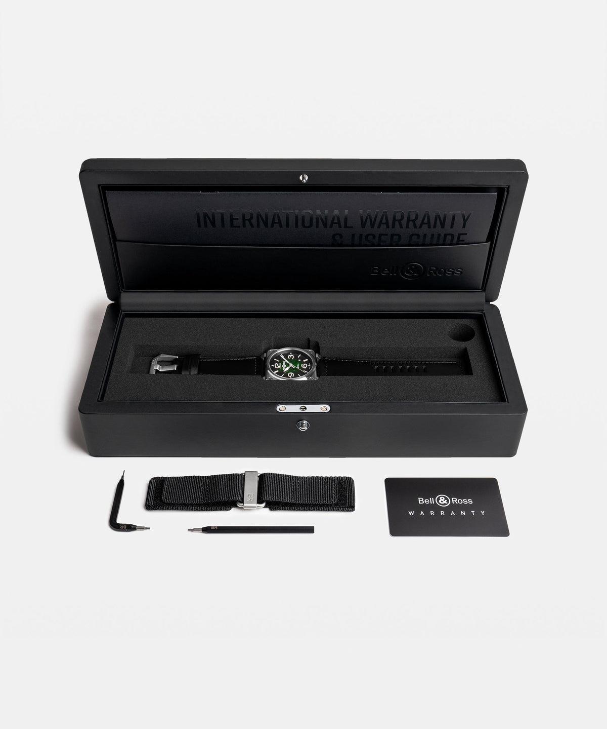 Bell & Ross Montre BR-03 Green Steel BR03A-GN-ST/SCA