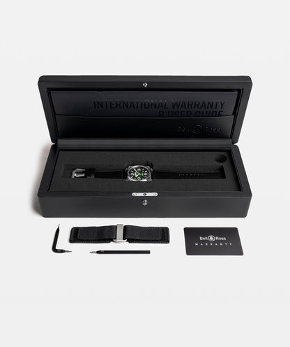 Bell & Ross Montre BR-03 Green Steel BR03A-GN-ST/SCA