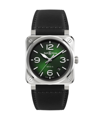 Bell & Ross Montre BR-03 Green Steel BR03A-GN-ST/SCA