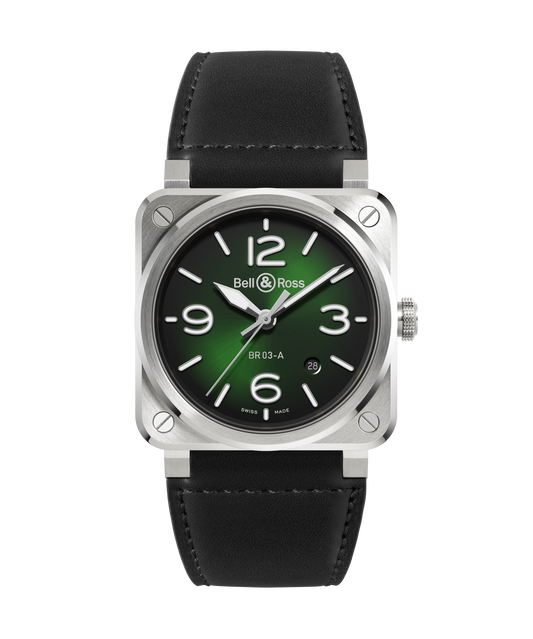 Bell & Ross Montre BR-03 Green Steel BR03A-GN-ST/SCA