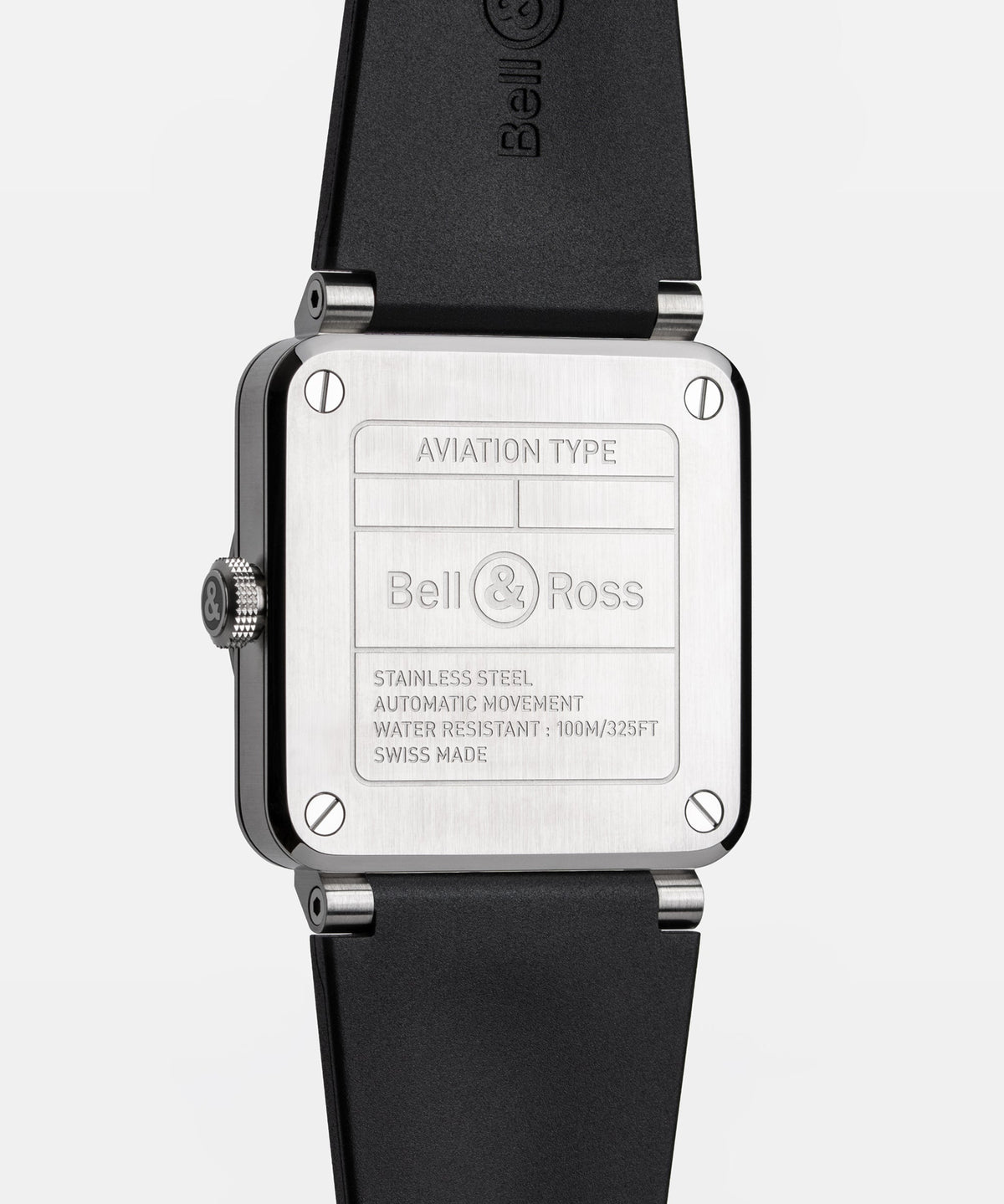 Bell & Ross Montre BR-03 Skeleton Steel BR03A-BL-SKST/SRB