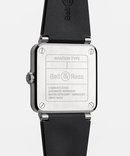 Bell & Ross Montre BR-03 Skeleton Steel BR03A-BL-SKST/SRB