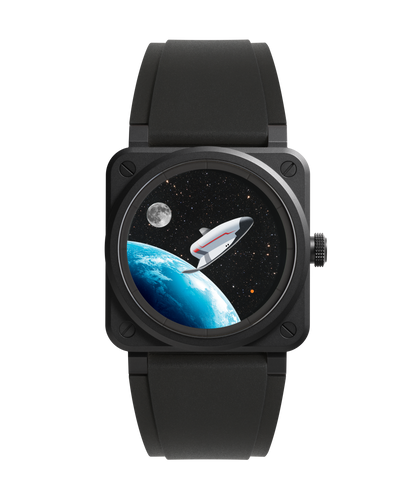 Bell & Ross Montre BR-03 Space Mission BR03A-SPM-CE/SRB
