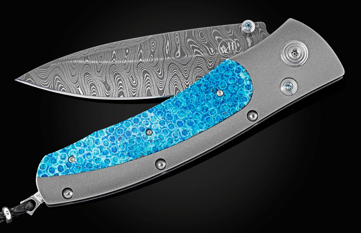 William Henry KNIVES C15 Blue Coral