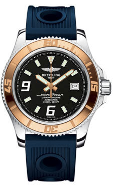 Breitling Superocean 44 Polished C1739112/BA77 Ocean Racer Blue Folding Mens Watch