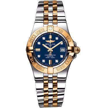 Breitling Galactic 30 Steel and Rose Gold C71340L2/C816-pilot-steel-yellow-gold