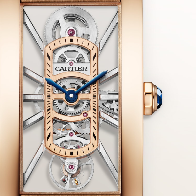Cartier Tank Américaine Skeleton Watch WHTA0040