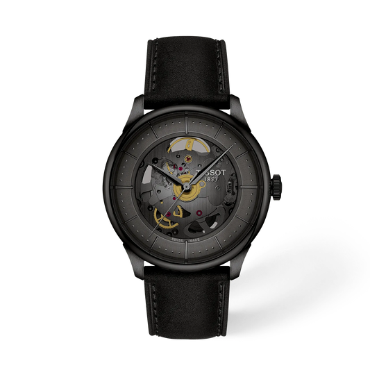 Tissot Chemin Des Tourelles Skeleton 39mm T1398363644100