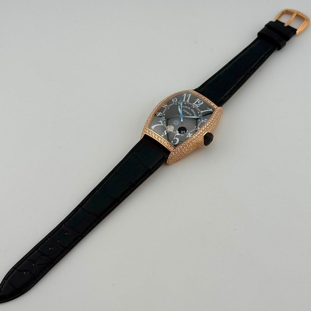 Pre-Owned Franck Muller Cintree Curvex Mariner 7080 SC DT D