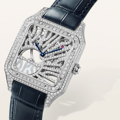 Cartier Santos-Dumont skeleton watch HPI01826