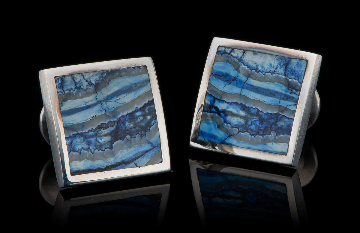 William Henry CUFFLINK Blue Mammoth Duo CL MTBL