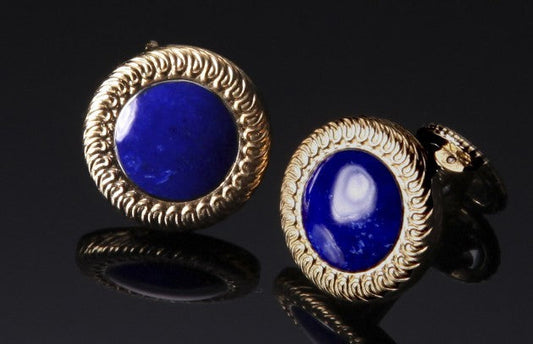 William Henry Lapis Lazuli Cufflinks