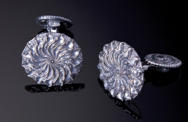 William Henry Leaf Cufflinks