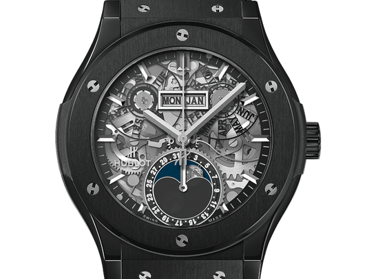 Hublot Classic Fusion Aerofusion Moonphase Black Magic 42 mm 547.CX.0170.LR