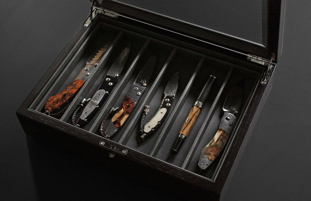 William Henry ACCESSORY Collectors Deluxe Display Case COLLECTORS BOX 6