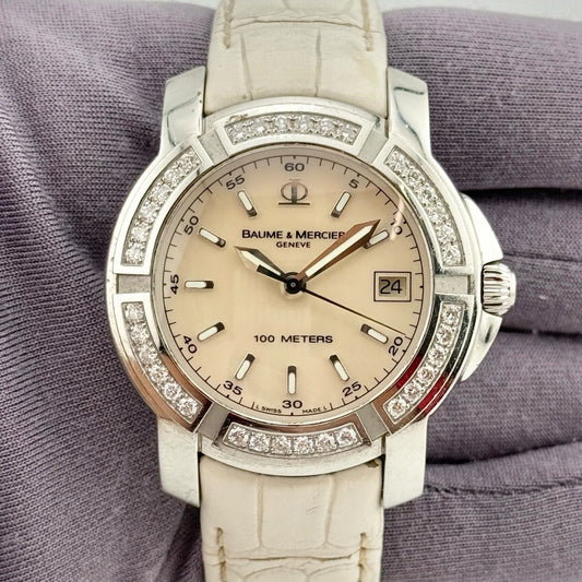 Pre-Owned Baume And Mercier Capeland 65435