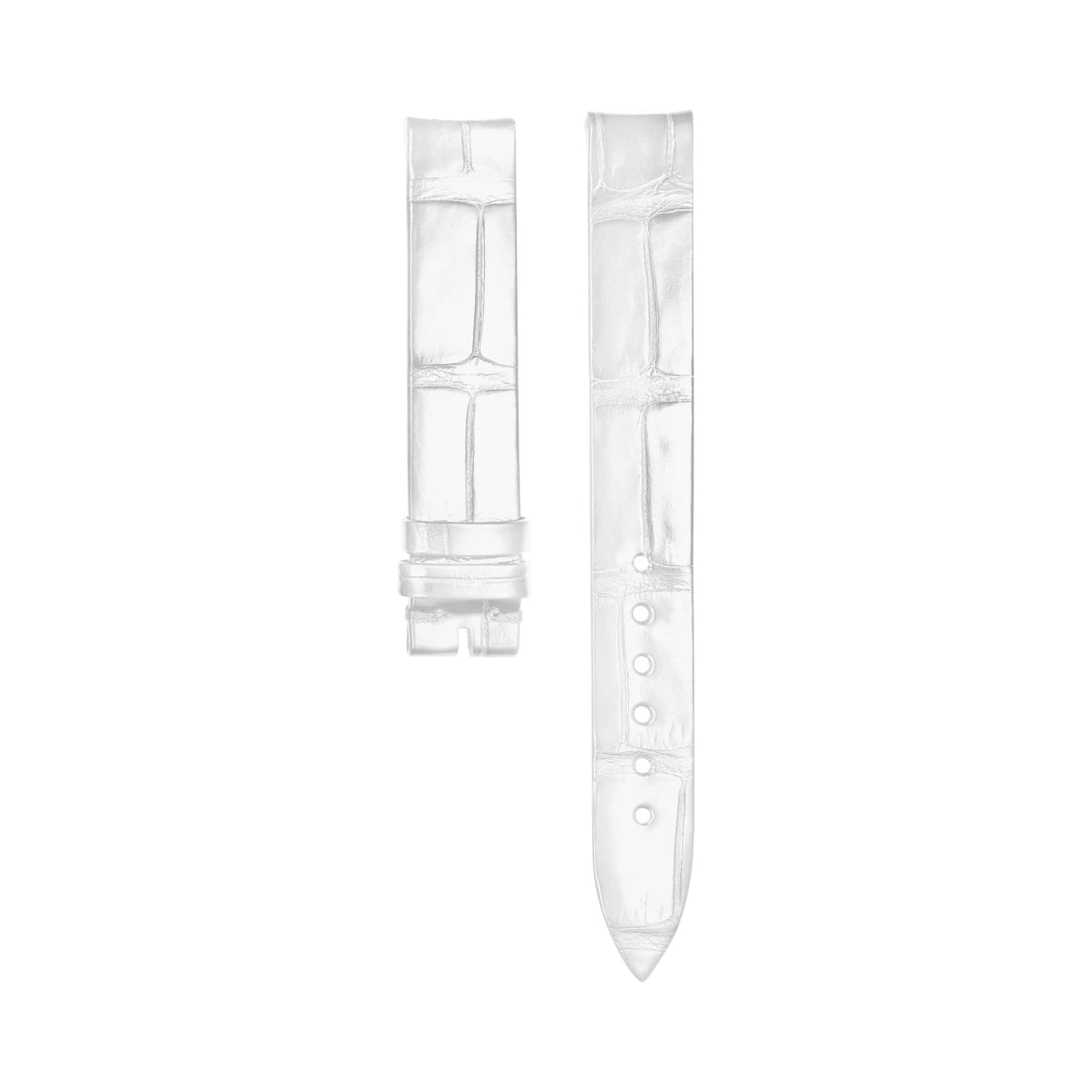 Piaget Sixtie White Alligator Strap MXE0Z0VZ