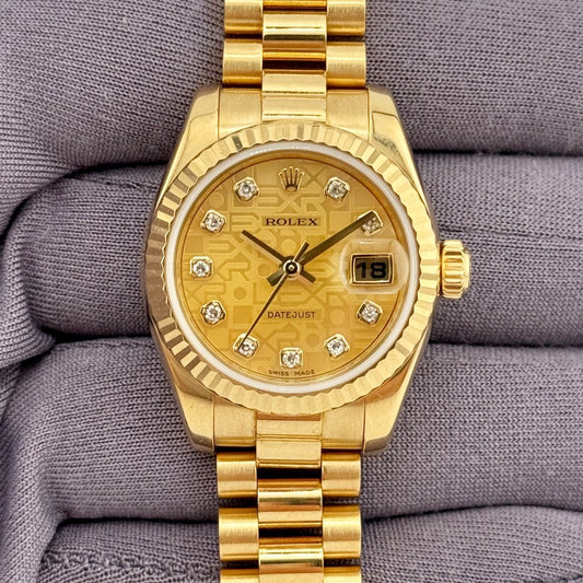 Pre-Owned Rolex Datejust Lady 26mm 179178