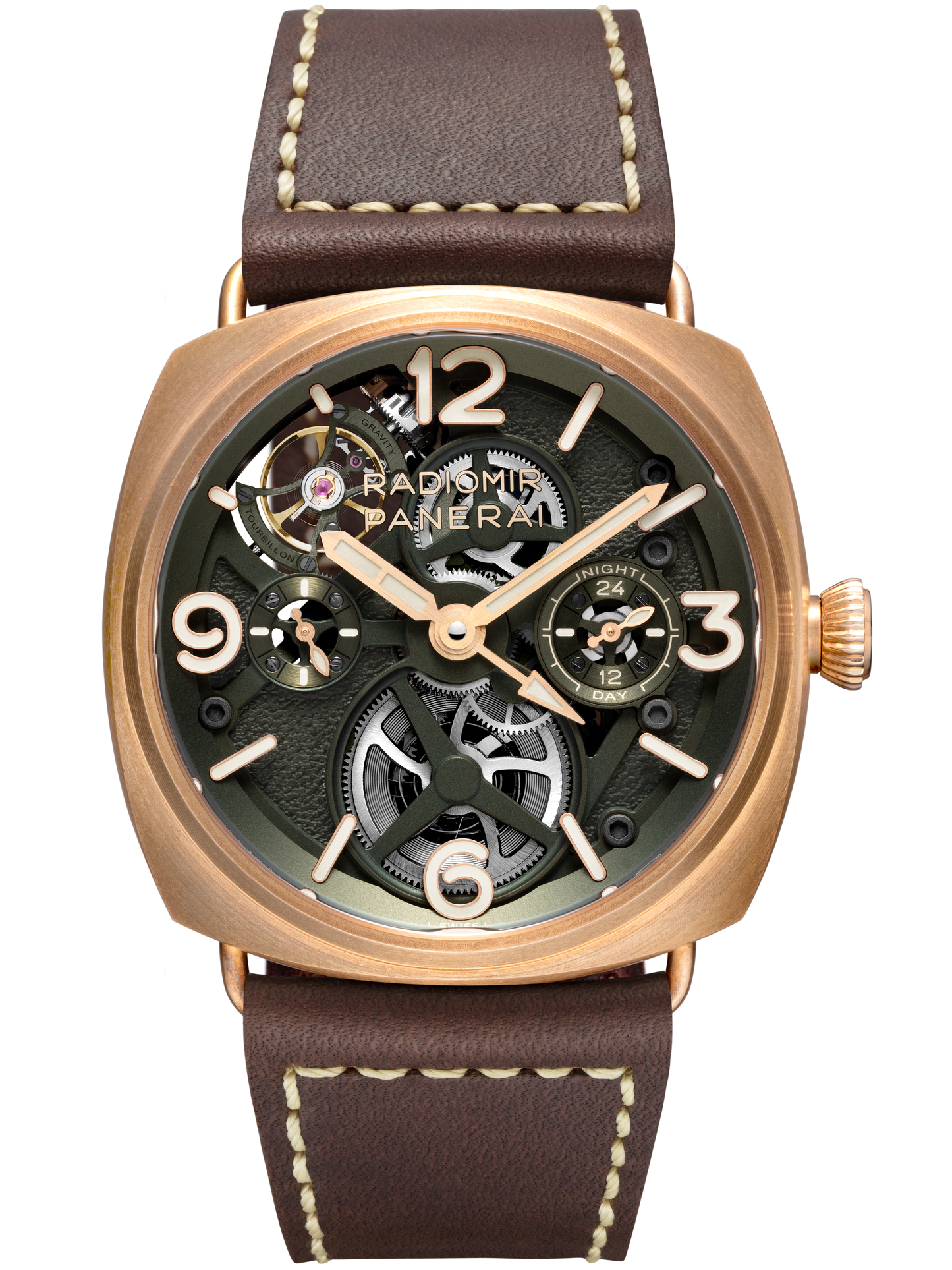 Radiomir Tourbillon GMT Bronzo 45 mm