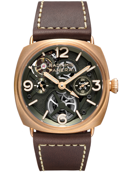Radiomir Tourbillon GMT Bronzo 45 mm