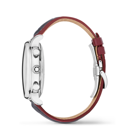 Montblanc Star Legacy Chronograph 42 mm Limited Edition - 1786 pieces - Steel - Burgundy - Montblanc® US MB133245
