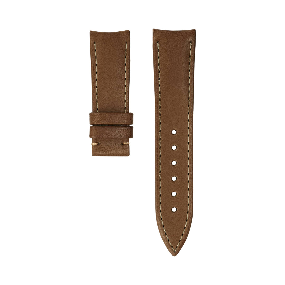 Piaget Polo 36mm Brown Gold Calfskin Strap MXE0L30G