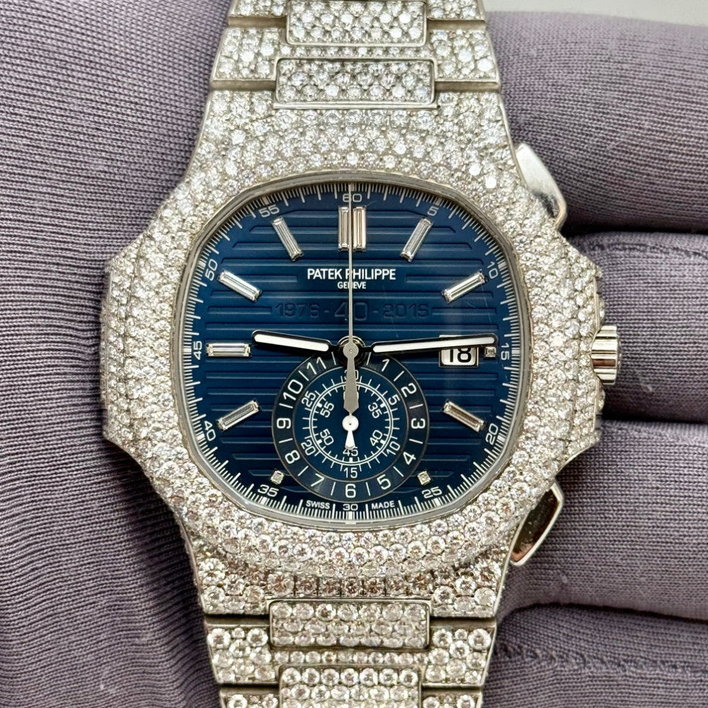 Pre-Owned Patek Philippe Nautilus 40TH Anniversary 5976/1G