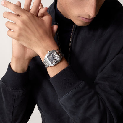 Cartier Santos de Cartier skeleton watch WHSA0015