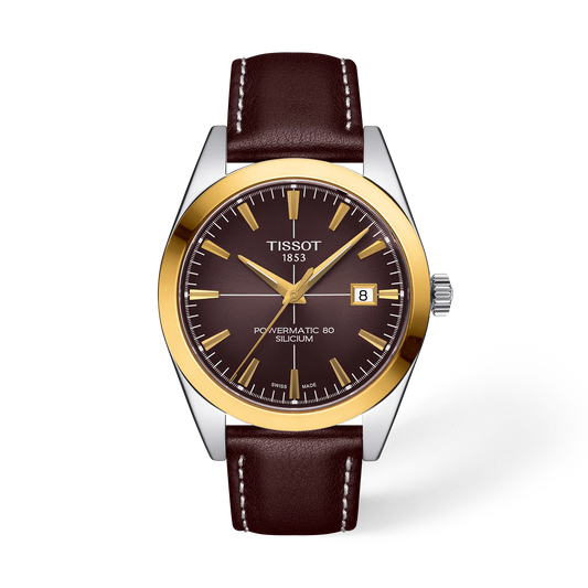 Tissot Gentleman Gold Bezel 40mm T9274074629101