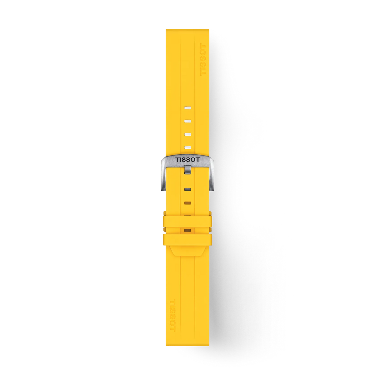 Tissot Official Silicone Yellow Strap Lugs 22 mm T852050993