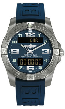 Breitling Aerospace Evo Diver Pro III Strap - Deployant Buckle E7936310/C869-diver-pro-iii-blue-deployant Men's Watch