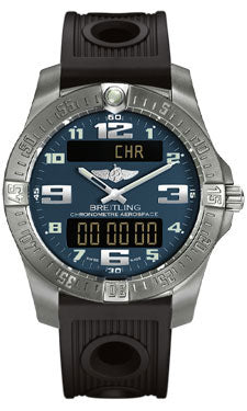 Breitling Aerospace Evo Ocean Racer Strap - Deployant Buckle E7936310/C869-ocean-racer-black-deployant Men's Watch