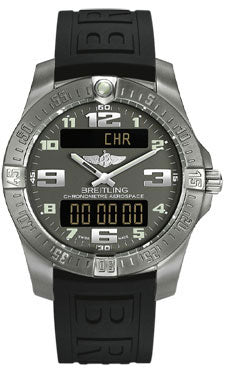 Breitling Aerospace Evo Diver Pro III Strap - Deployant Buckle E7936310/F562-diver-pro-iii-black-deployant Men's Watch