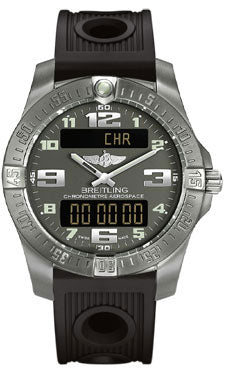 Breitling Aerospace Evo Ocean Racer Strap - Deployant Buckle E7936310/F562-ocean-racer-black-deployant Men's Watch